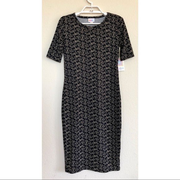 LULAROE WE THE PEOPLE JULIA DRESS AMERICANA - Picture 1 of 3